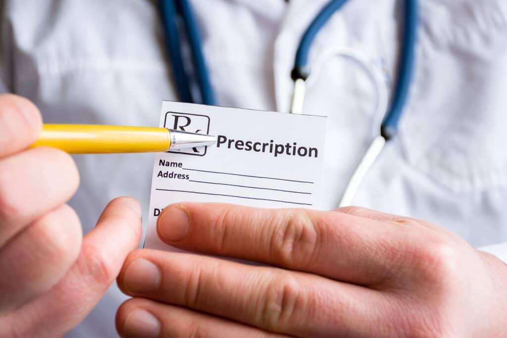 prescription for medication